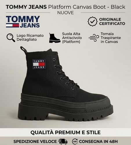 Tommy jeans foxing boots - jeans,